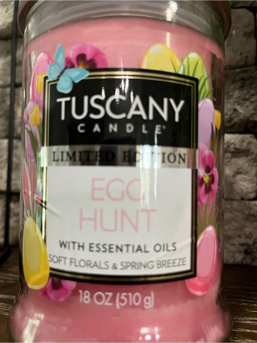 Tuscany Candle Limited Edition-Retired Floral-Spring Breeze 2-wick ~New~ 18oz